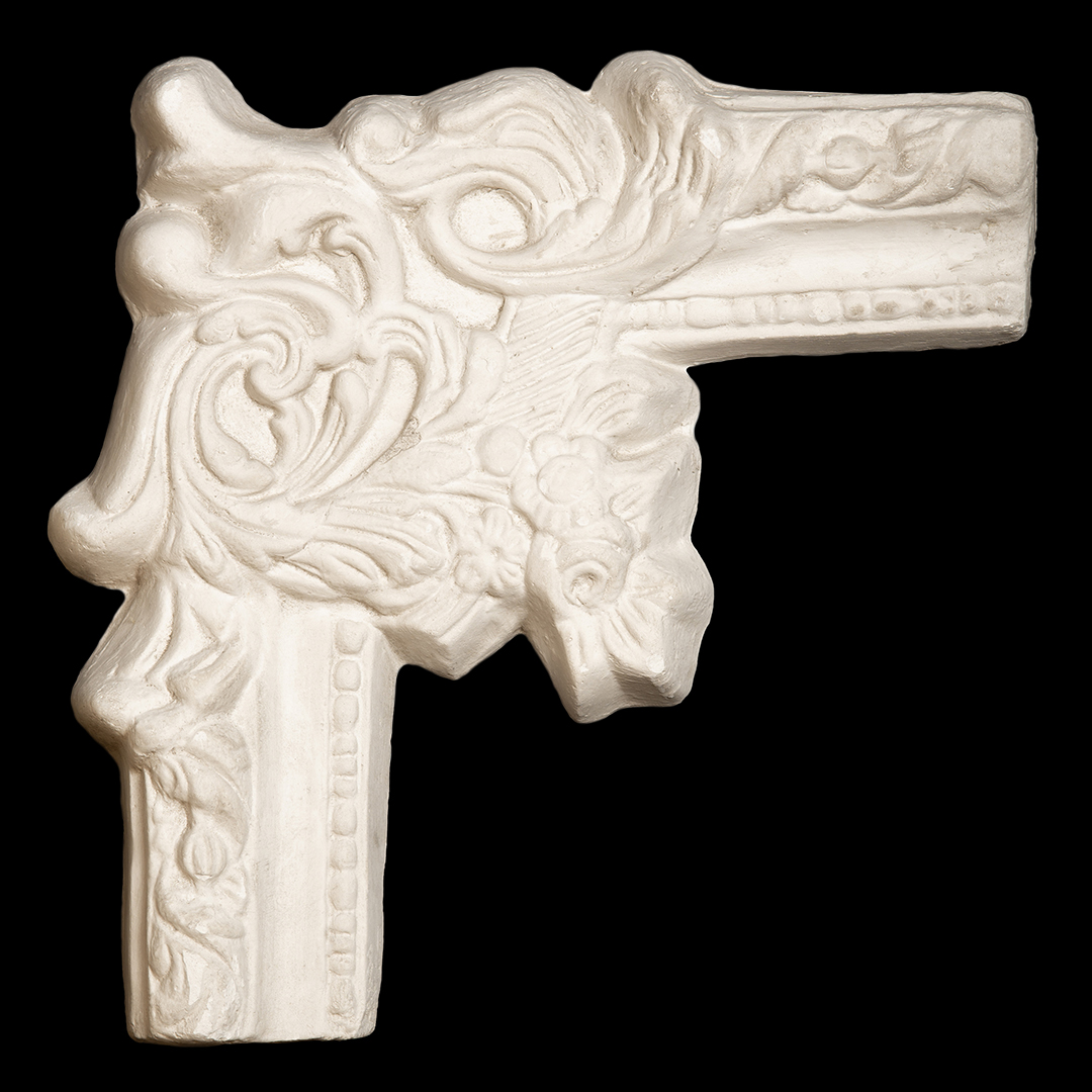 Corte de yeso ornamental